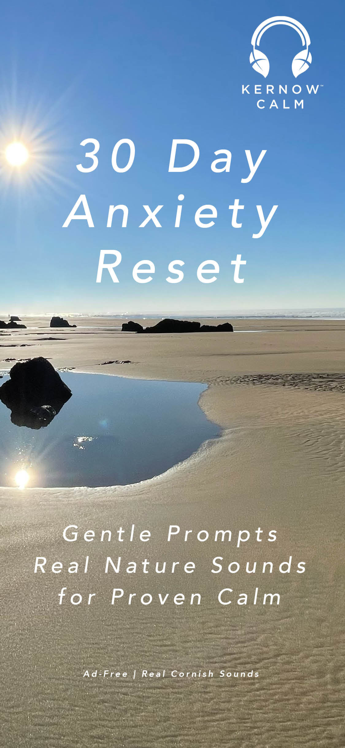 30-Day Anxiety Reset Journal – Instant Digital Download
