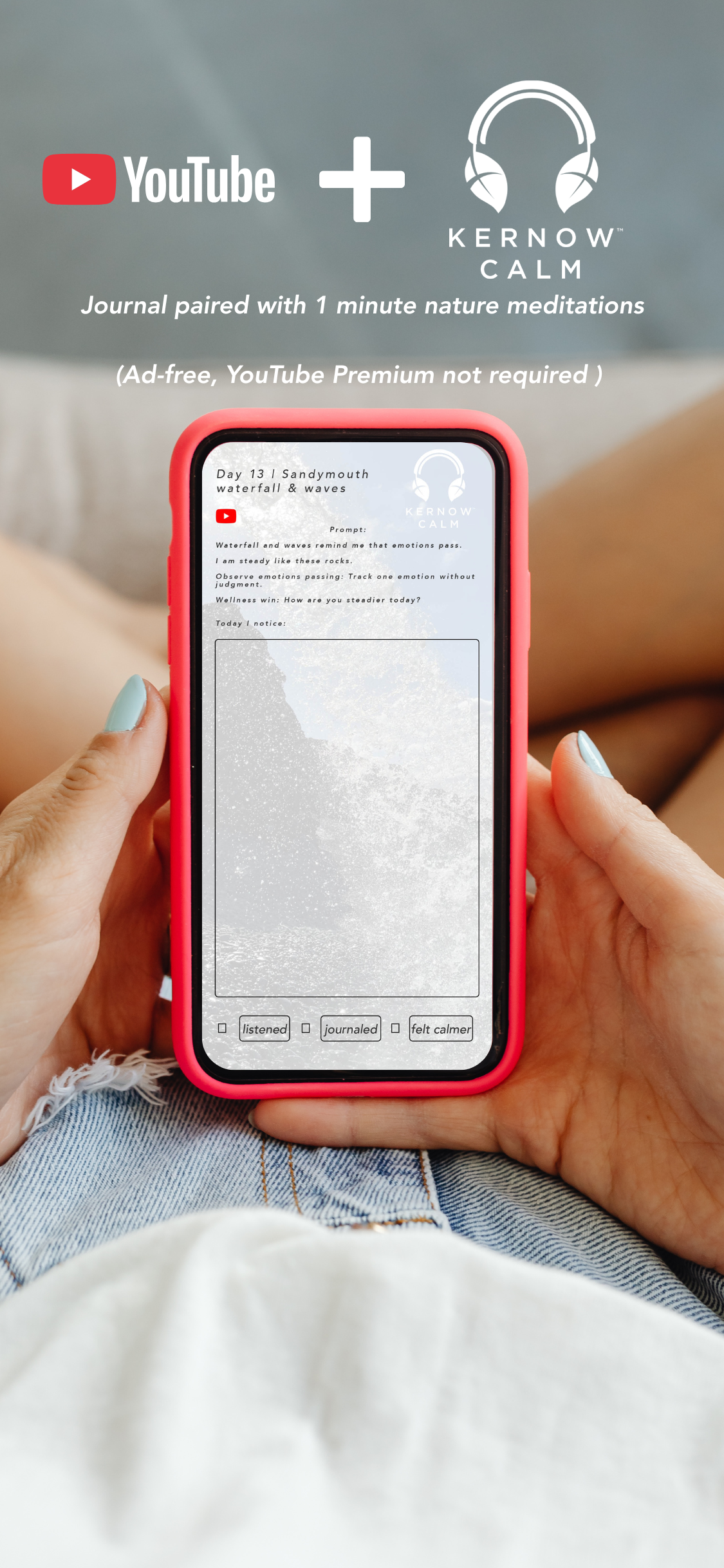 30-Day Anxiety Reset Journal – Instant Digital Download