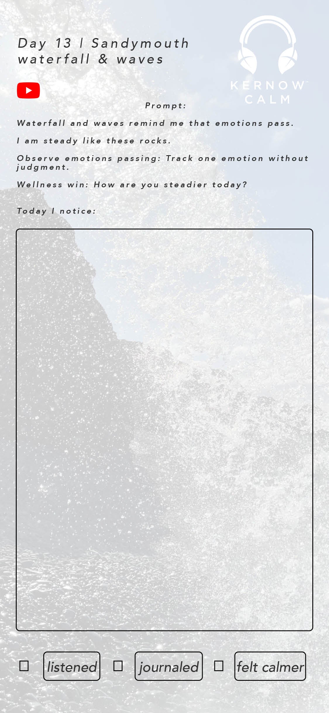 30-Day Anxiety Reset Journal – Instant Digital Download