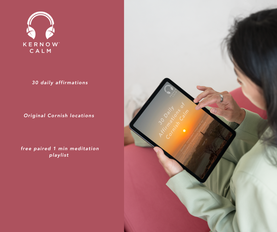 30 Daily Affirmations of Cornish Calm | Instant Download | Printable