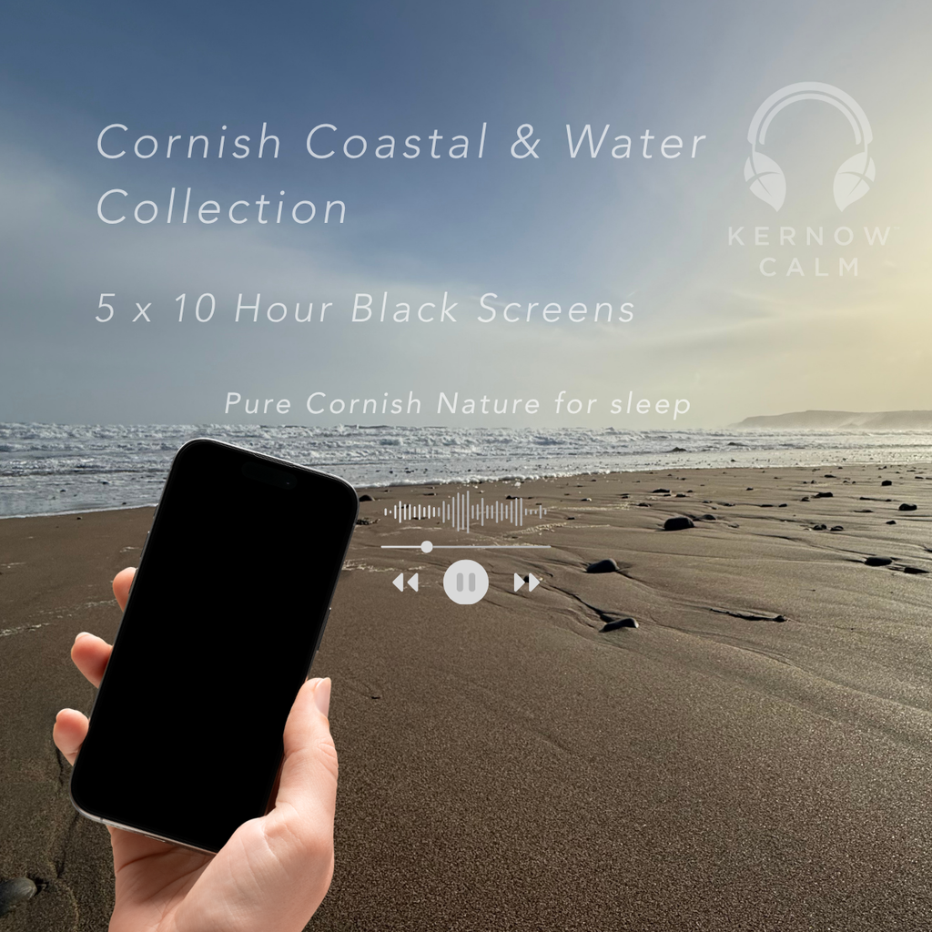 Kernow Calm Coastal & Water Collection – 5 × 10 Hour Black Screen