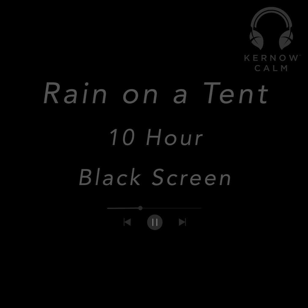 Kernow Calm Rain & Storm Collection – 5 × 10 Hour Black Screen