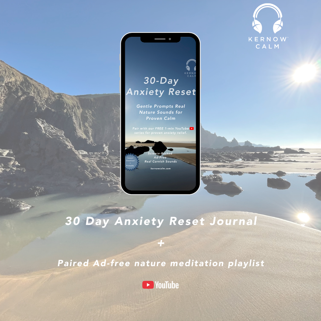 30-Day Anxiety Reset Journal – Instant Digital Download
