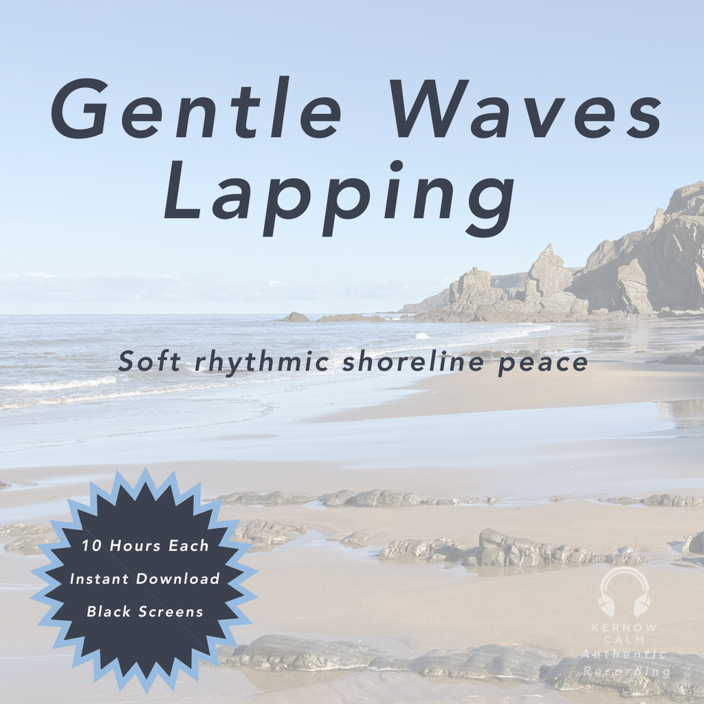 Cornish Nature Sleep Sounds Pack – 5 × 10-Hour Black Screen Loops