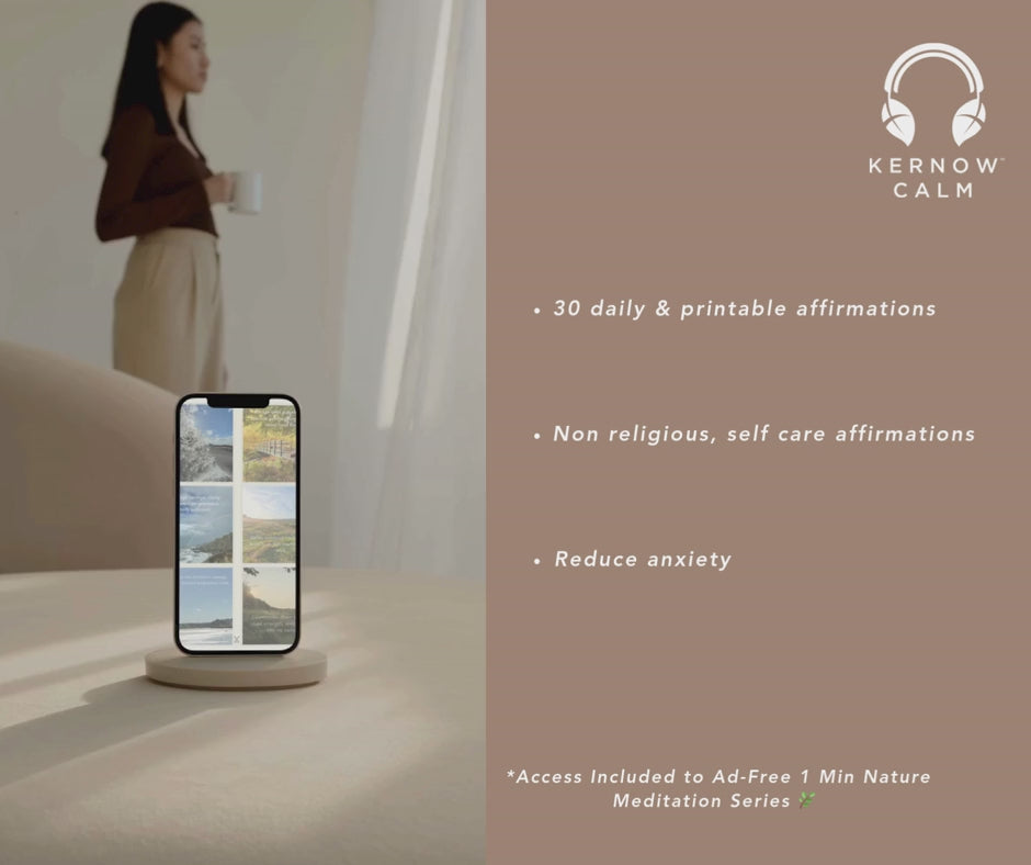 30 Daily Affirmations of Cornish Calm | Instant Download | Printable