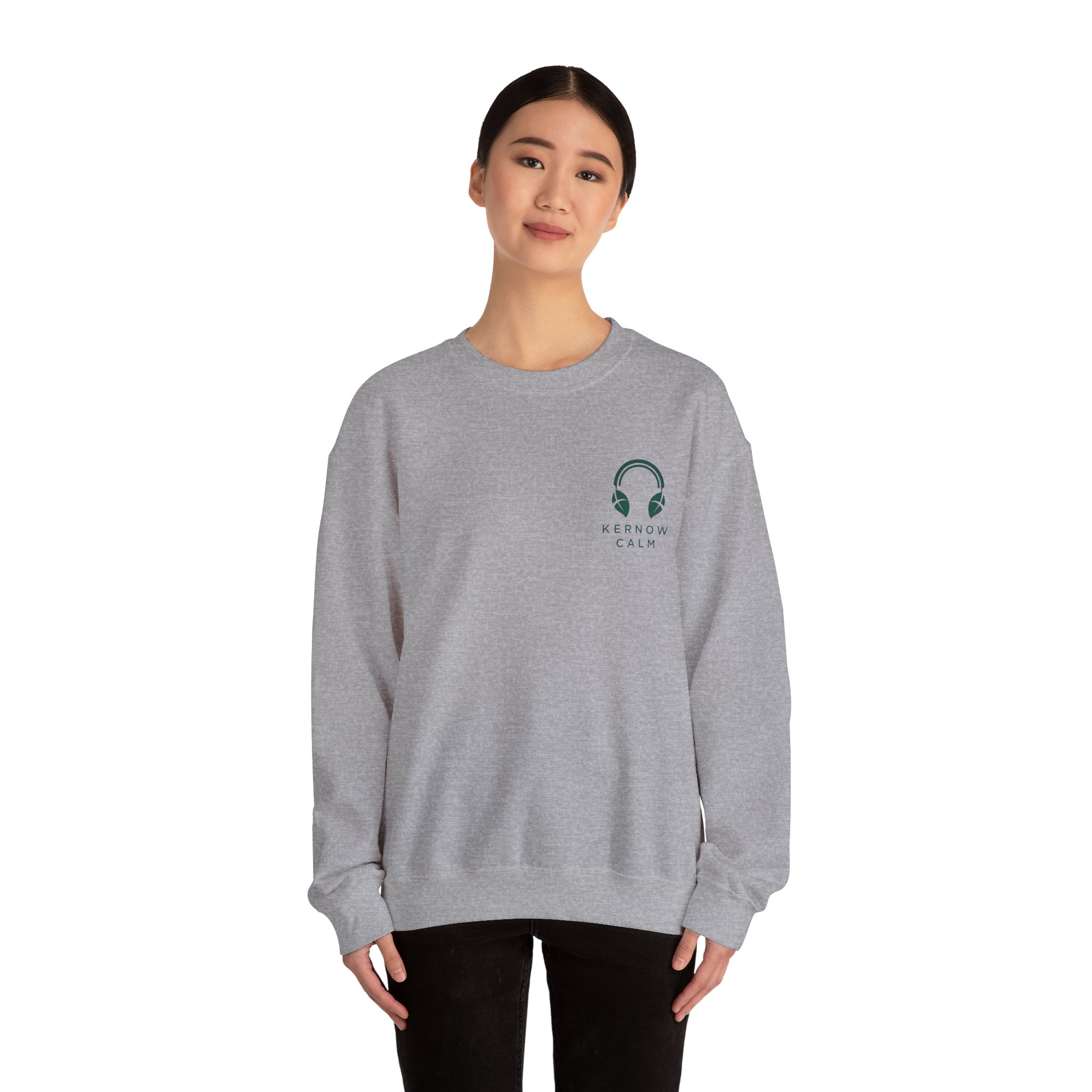 Kernow Calm Sweatshirt - Green Logo