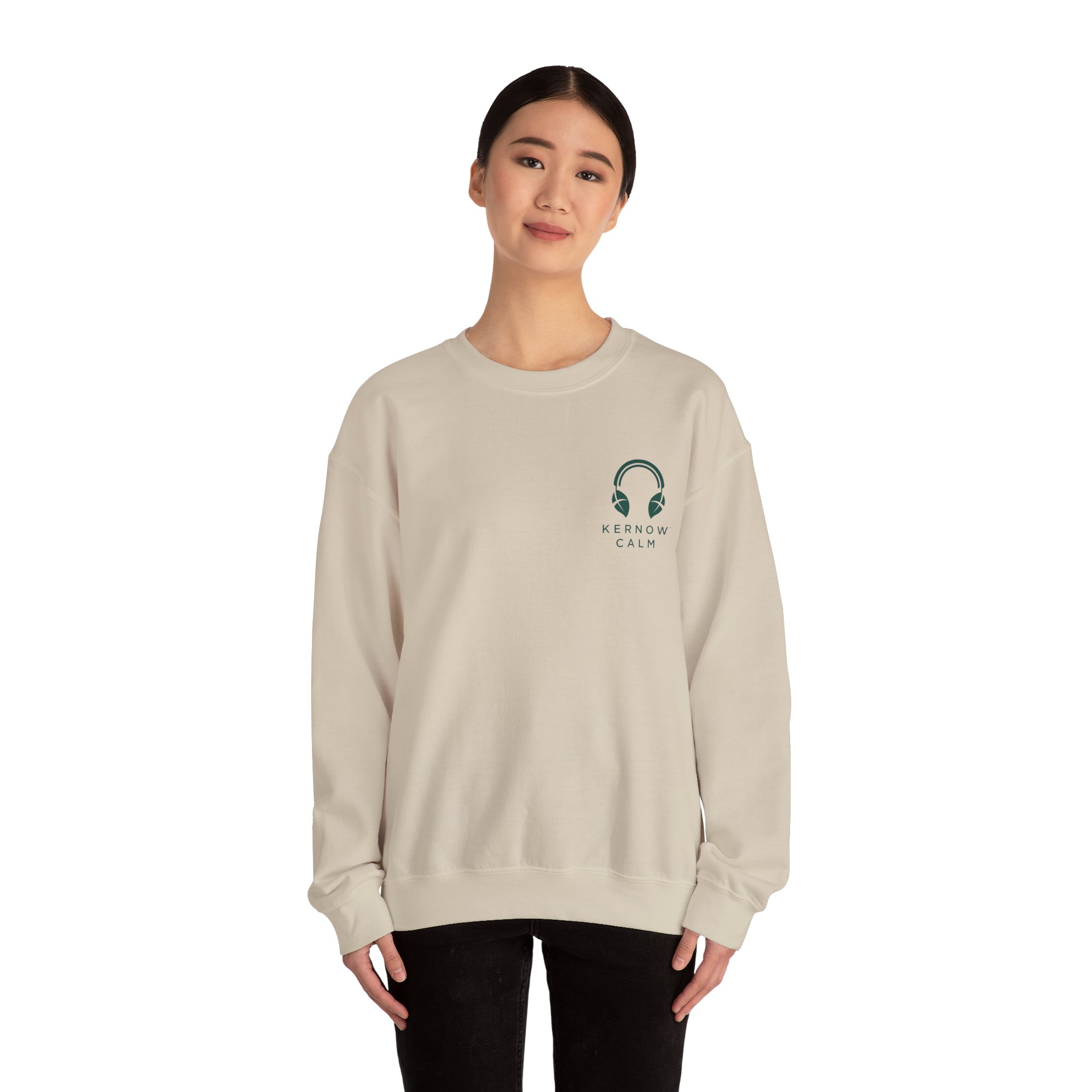 Kernow Calm Sweatshirt - Green Logo