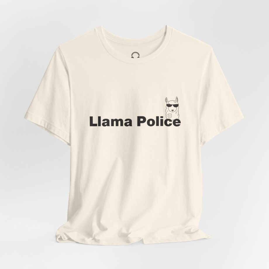 Llama Police T-Shirt