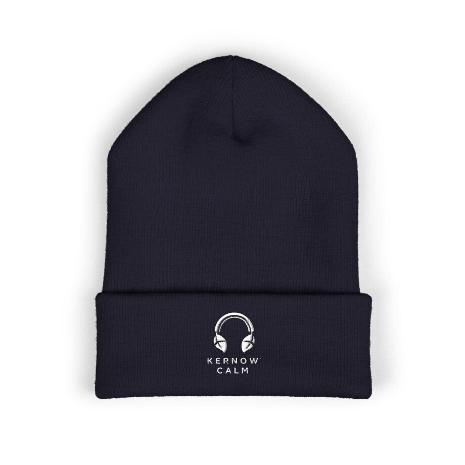 Kernow Calm Beanie - White Logo