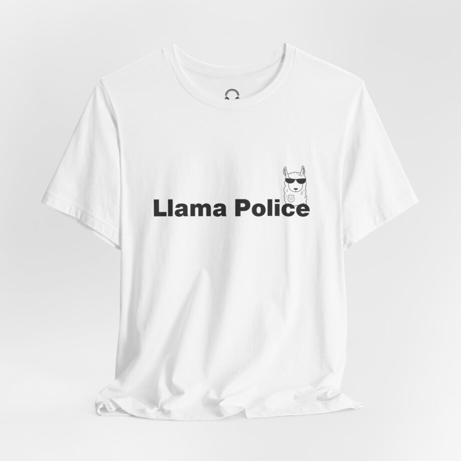 Llama Police T-Shirt