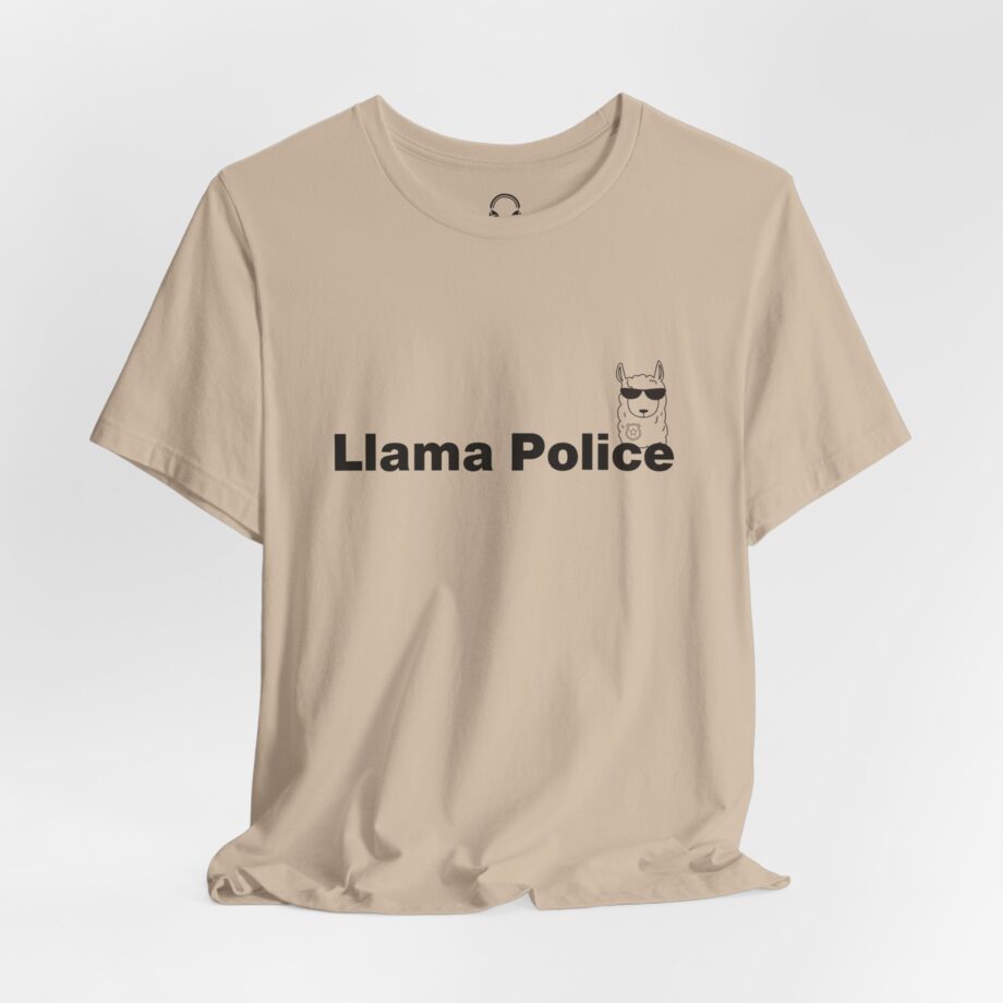 Llama Police T-Shirt