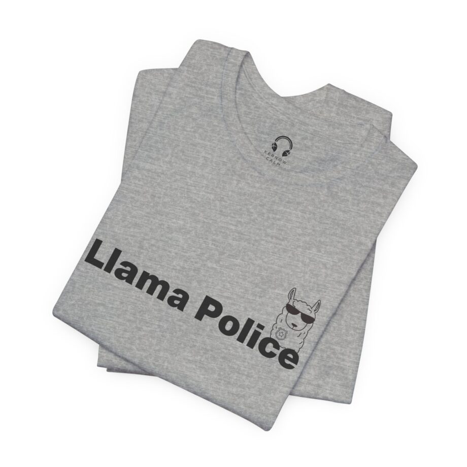 Llama Police T-Shirt