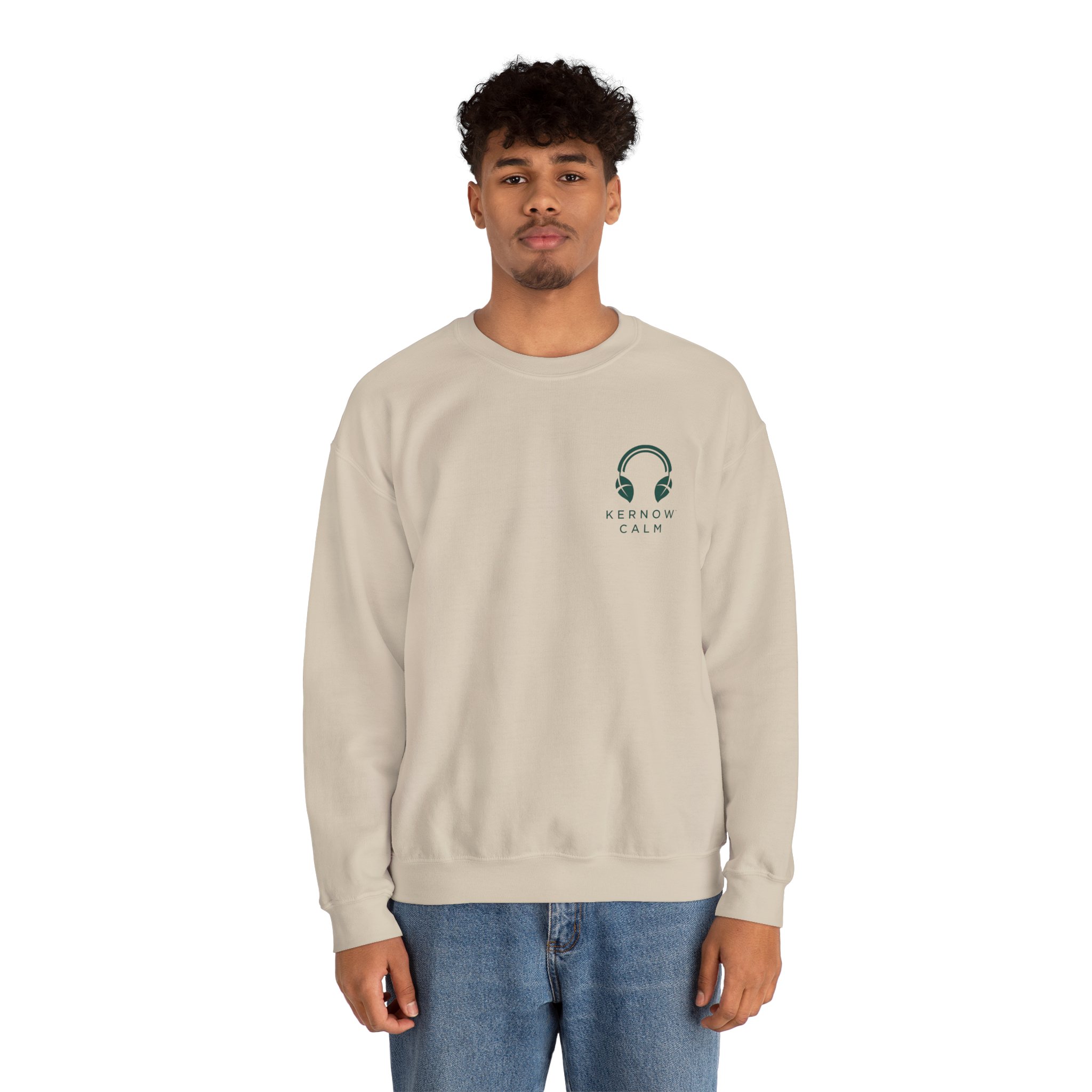 Kernow Calm Sweatshirt - Green Logo