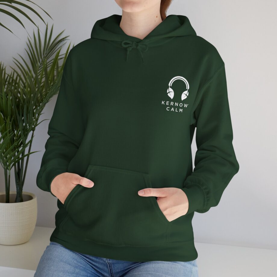 Kernow Calm Hoodie - White Logo
