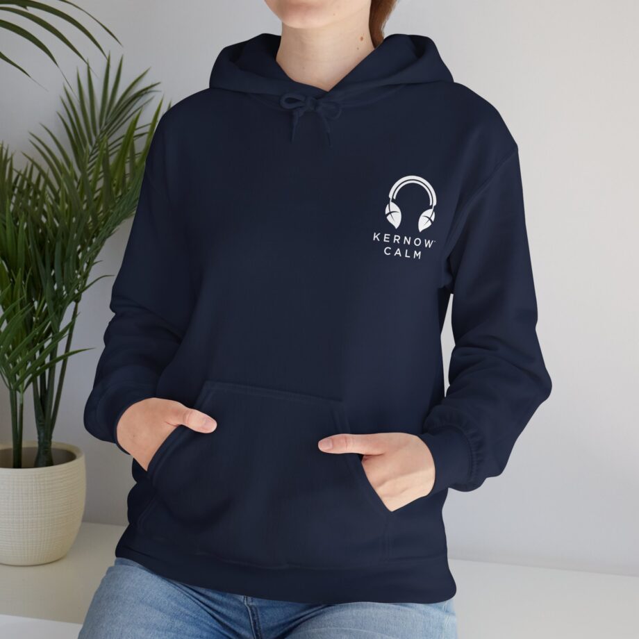 Kernow Calm Hoodie - White Logo