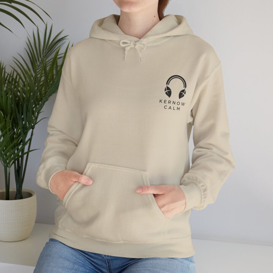 Kernow Calm Hoodie - Black Logo