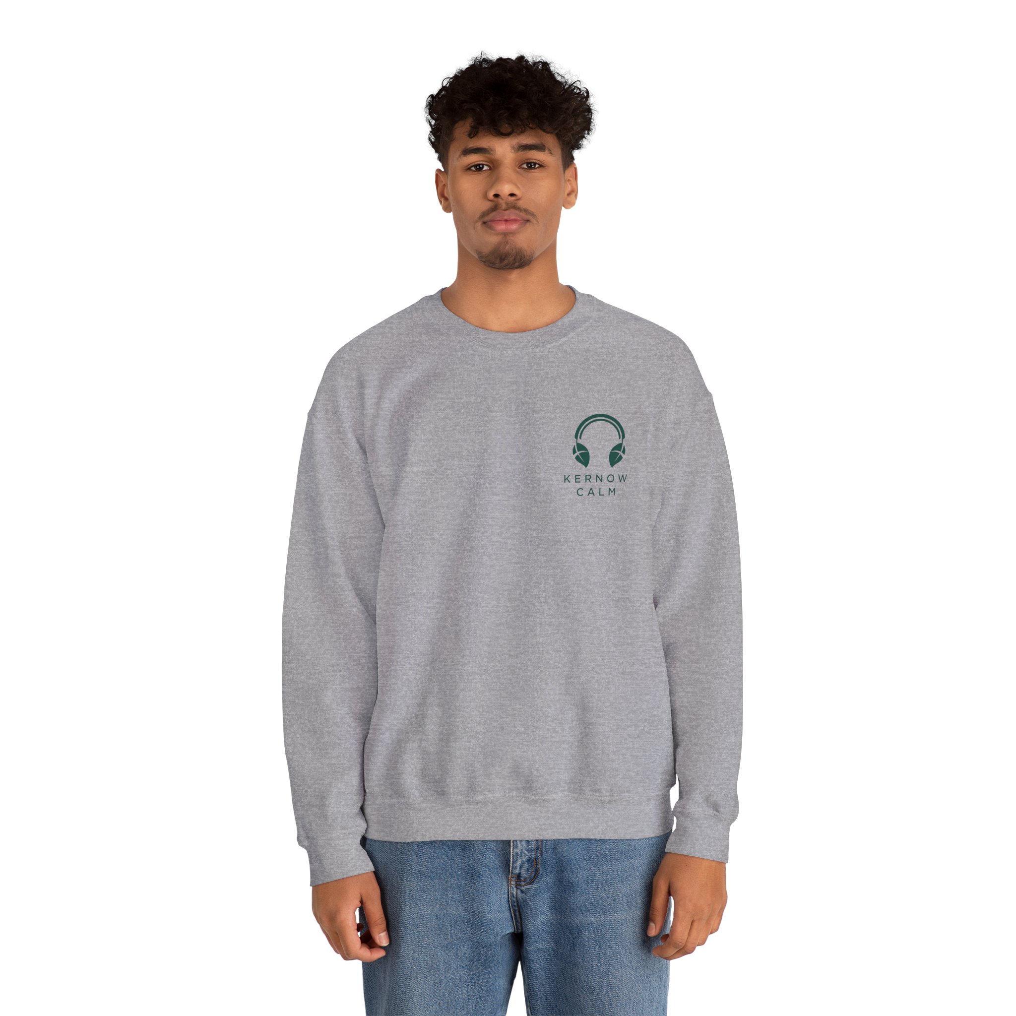 Kernow Calm Sweatshirt - Green Logo