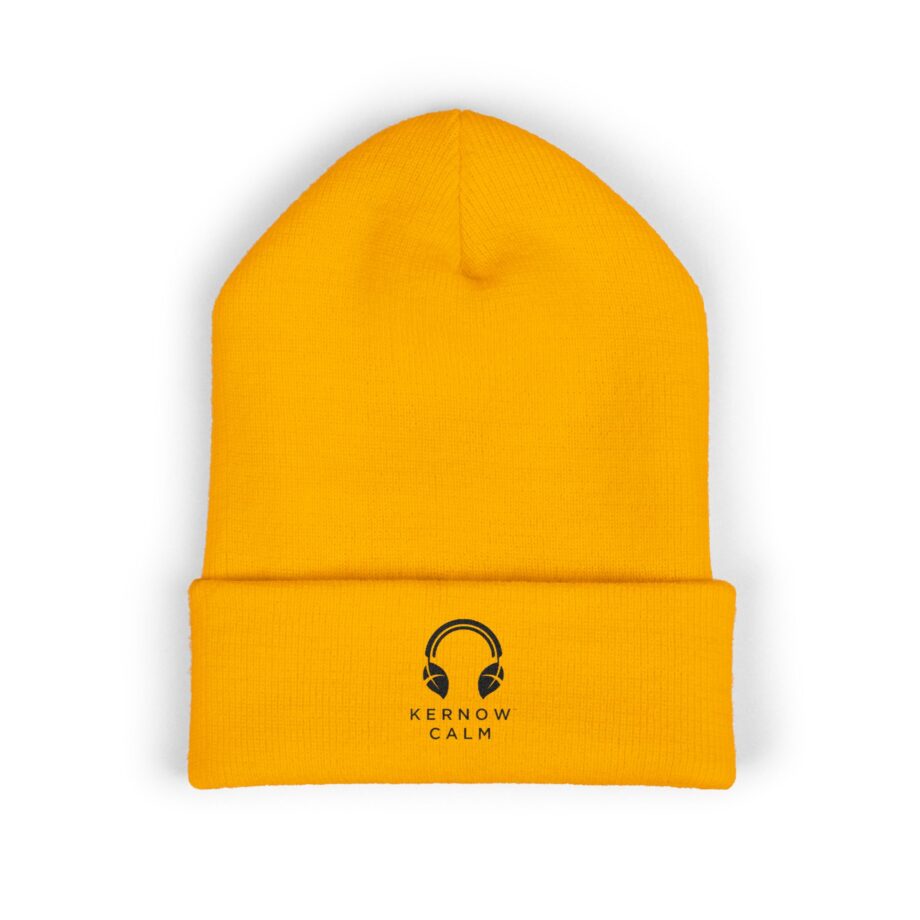 Kernow Calm Beanie - Black Logo