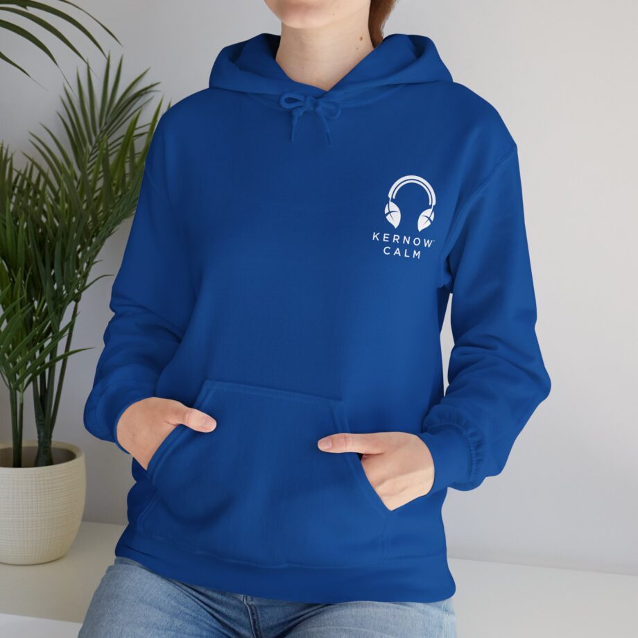 Kernow Calm Hoodie - White Logo