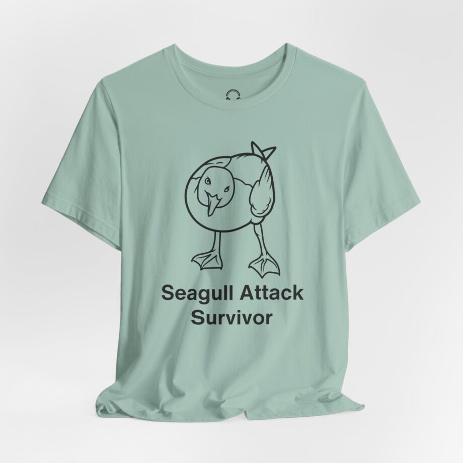 Seagull Attack Survivor T-Shirt
