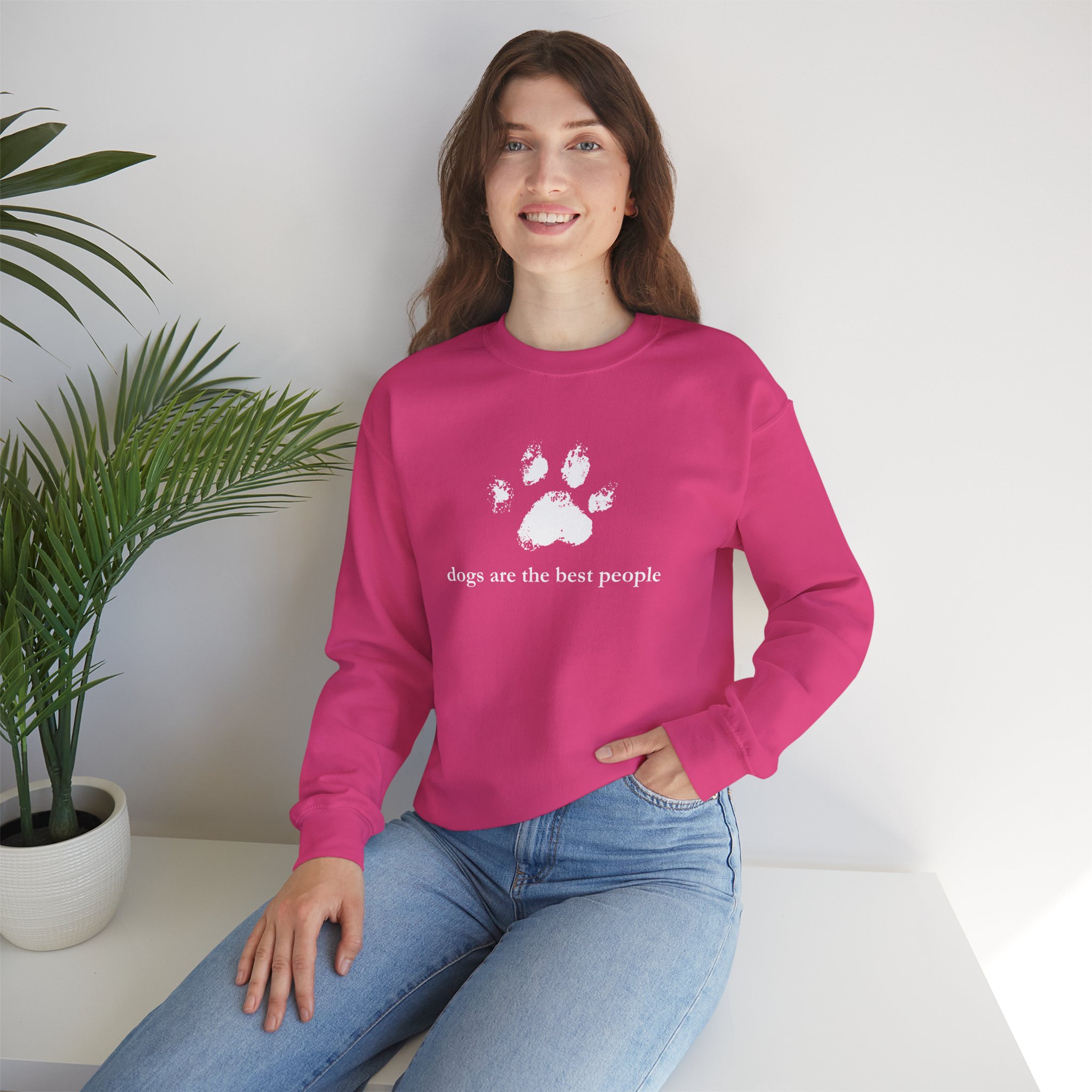 Dogs Are The Best People Sweatshirt