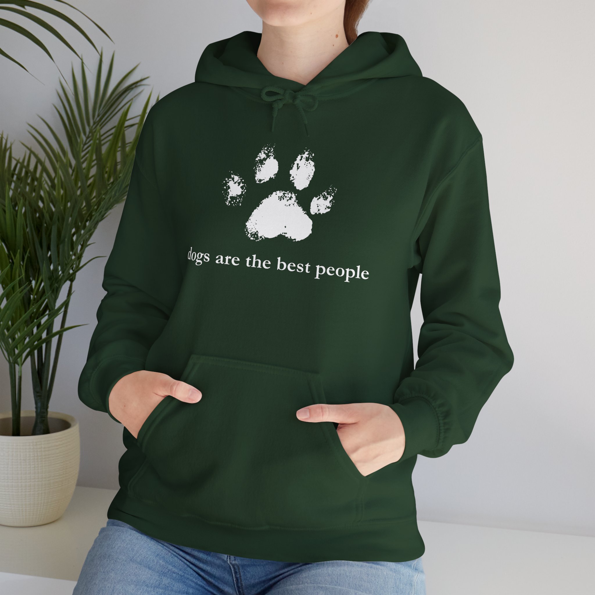 Dogs Are The Best People Hoodie