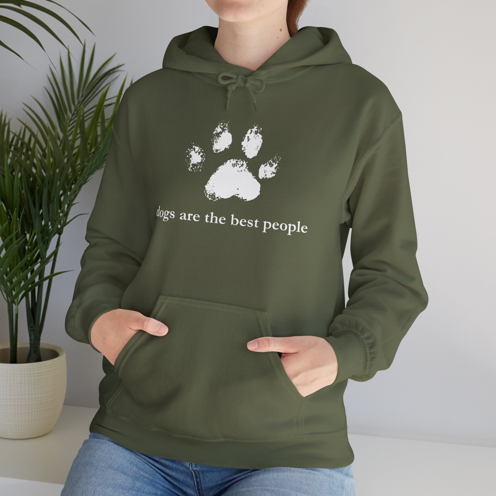 Dogs Are The Best People Hoodie