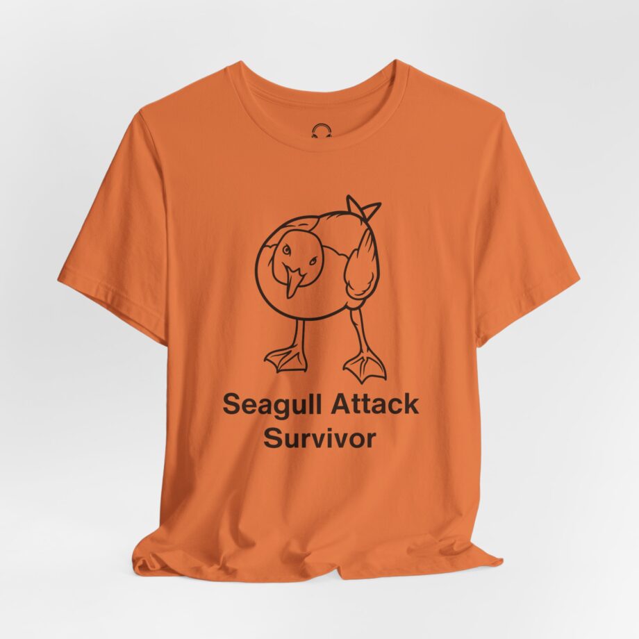 Seagull Attack Survivor T-Shirt