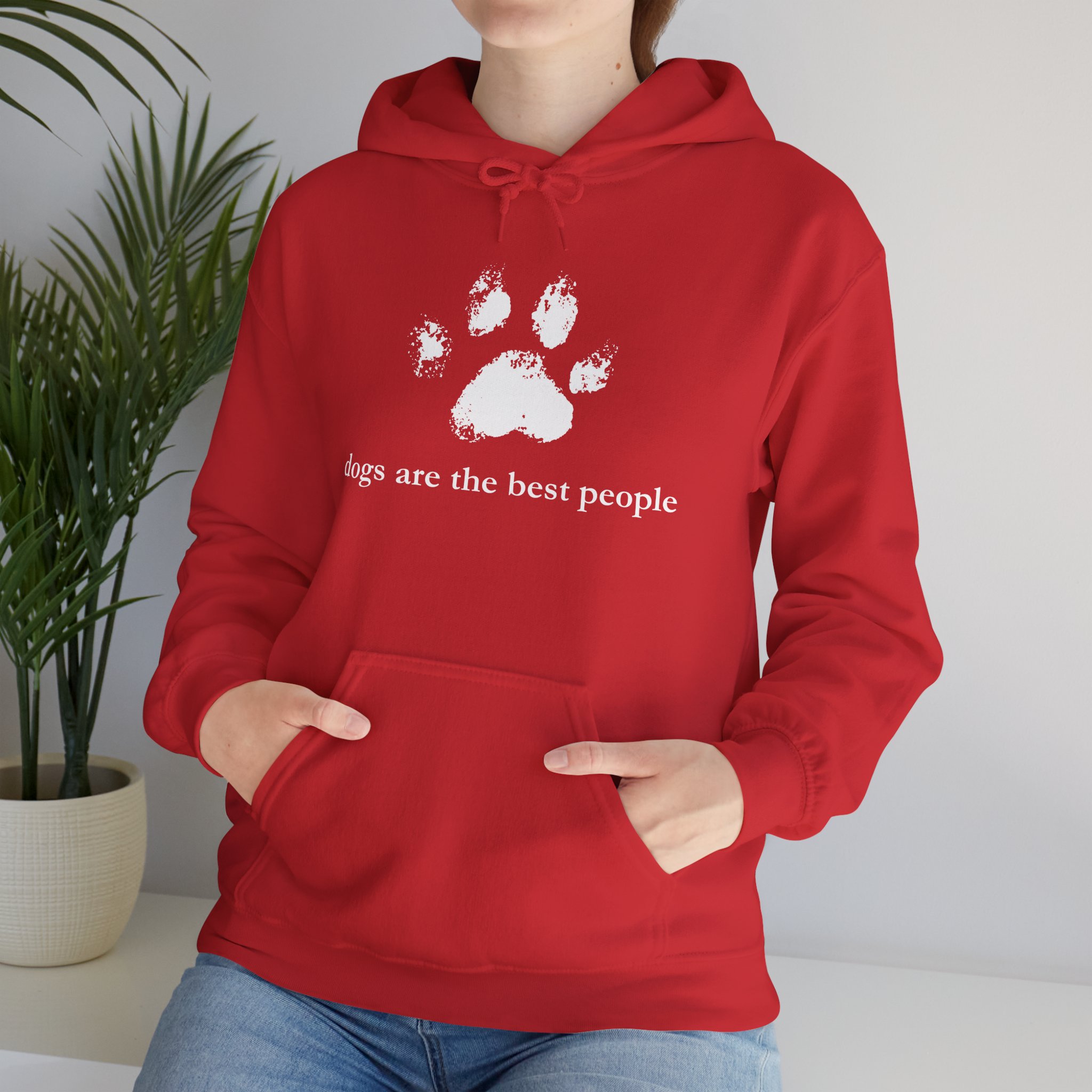 Dogs Are The Best People Hoodie