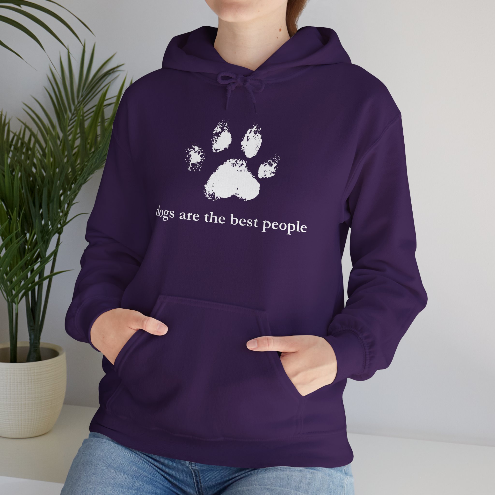Dogs Are The Best People Hoodie